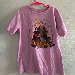 Disney Wish Purple Short Sleeve